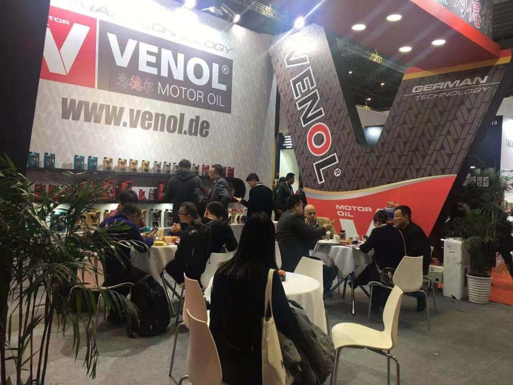 Udział Venol Motor Oil w targach automechanika Shanghai