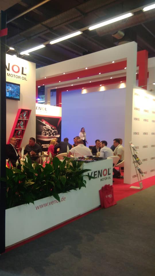 Udział Venol Motor Oil w targach automechanika Frankfurt 2018